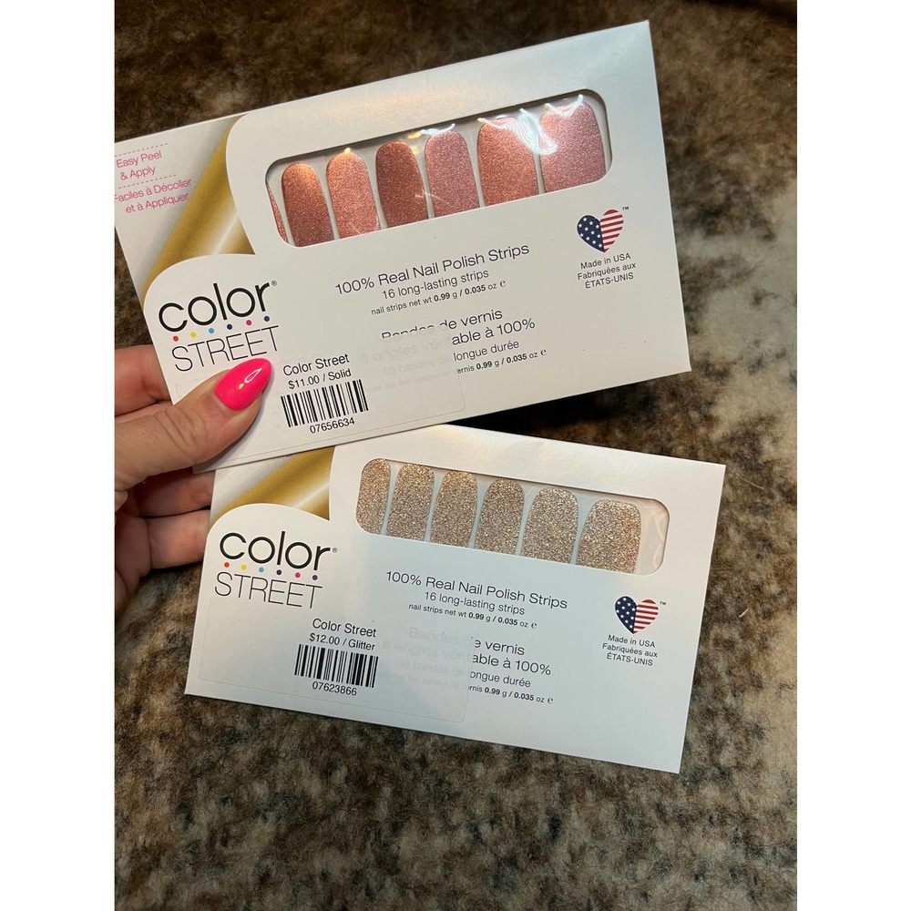 Color Street Chelsea ya later & Gratitude is everything lot